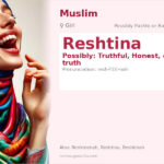 Reshtina Name Meaning and Details