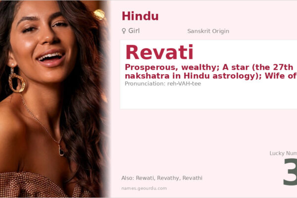 Revati Name Meaning — Sanskrit Origin, Hindu Girl Name & Astrological Significance (2025)