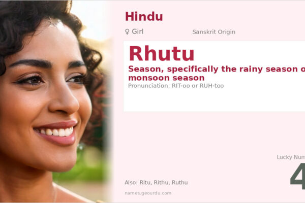 Rhutu Name Meaning — Sanskrit Origin, Girl Name & Details (2025)