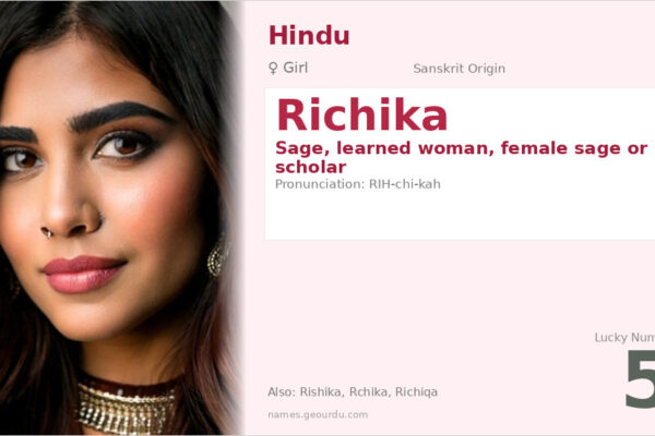 Richika Name Meaning — Sanskrit Origin, Girl Name & Details (2025)