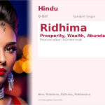 Ridhima Name Meaning and Details