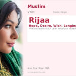 Rijaa Name Meaning and Details