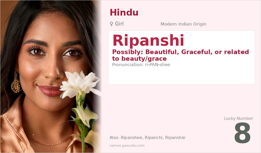 Ripanshi Name Meaning and Details