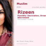 Rizeen Name Meaning and Details