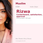 Rizwa Name Meaning and Details