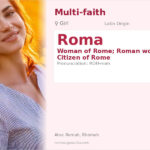 Roma Name Meaning and Details