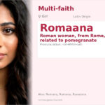Romaana Name Meaning and Details