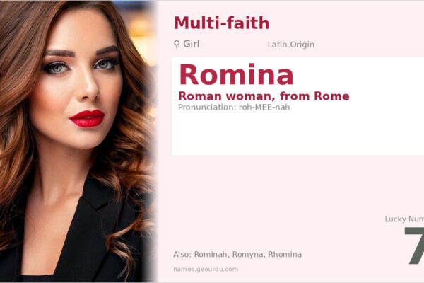 Romina Name Meaning — Latin Origin, Girl Name & Details (2025)