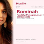 Rominah Name Meaning and Details