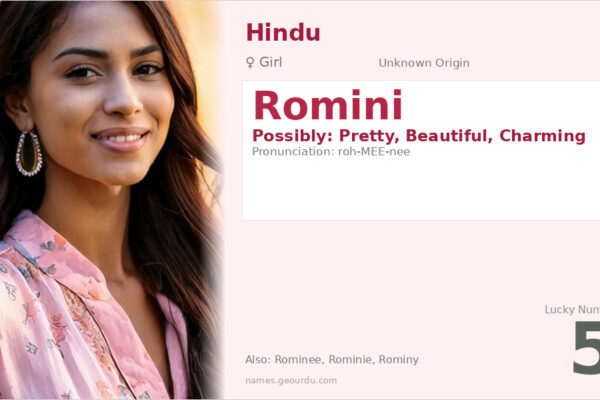 Romini Name Meaning — Origin, Gender & Details (2025)