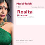 Rosita Name Meaning and Details