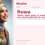 Rowa Name Meaning and Details