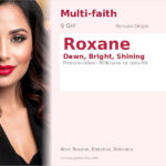 Roxane Name Meaning and Details