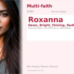 Roxanna Name Meaning and Details
