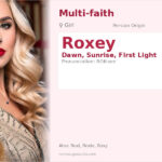 Roxey Name Meaning and Details