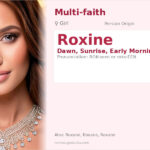 Roxine Name Meaning and Details