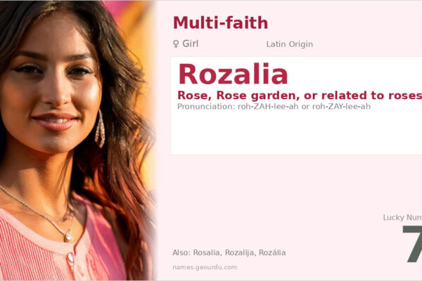 Rozalia Name Meaning — Rose Origin, Girl Name & Details (2025)