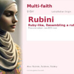 Rubini Name Meaning and Details
