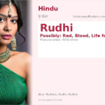 Rudhi Name Meaning and Details