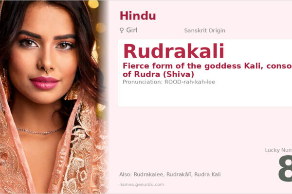 Rudrakali Meaning — Sanskrit Origin, Goddess Name & Details (2025)