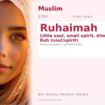 Ruhaimah Name Meaning and Details