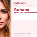 Ruhana Name Meaning and Details