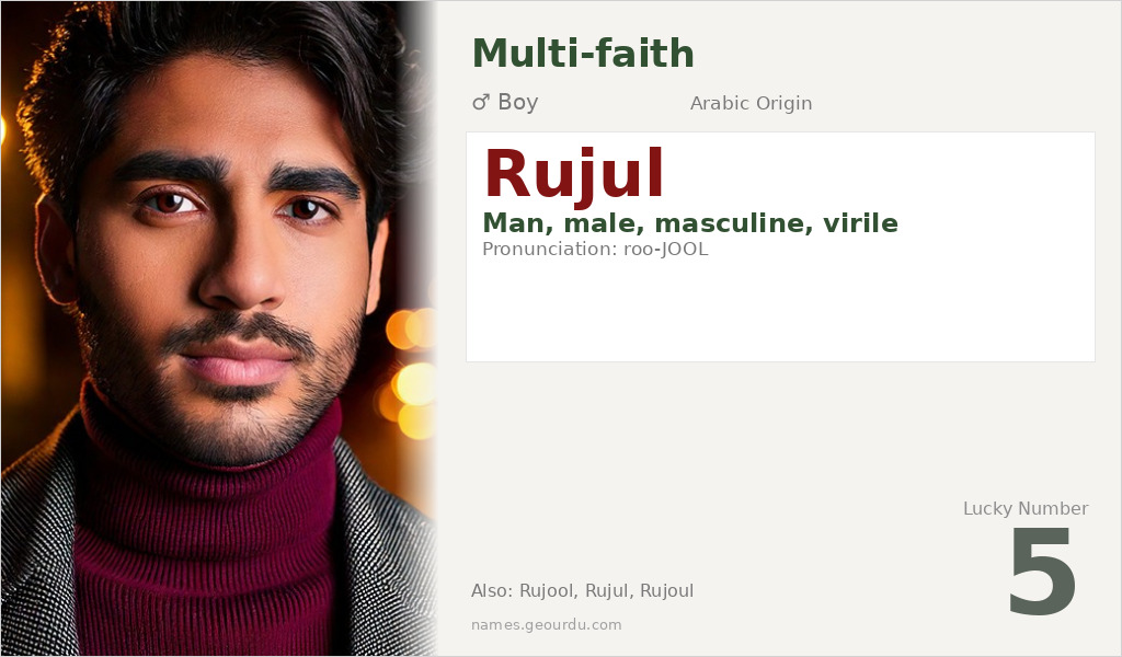 Rujul Name Meaning and Details