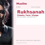 Rukhsanah Name Meaning and Details