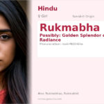 Rukmabha Name Meaning and Details