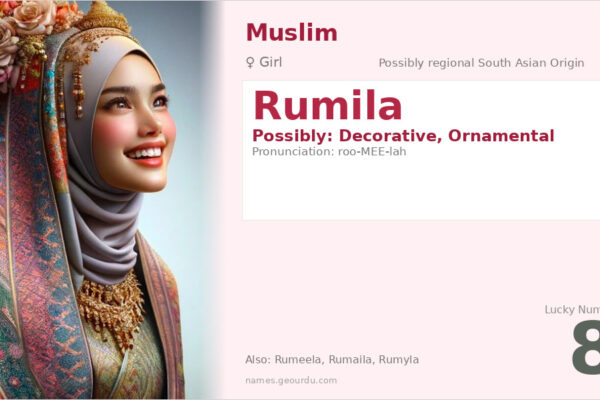 Rumila Name Meaning — Origin, Gender & Details (2025)