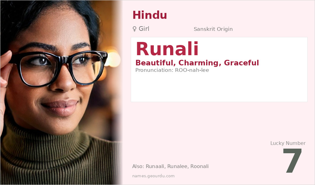 Runali Name Meaning and Details