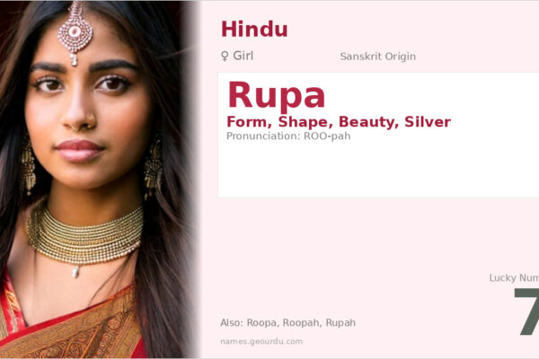 Rupa Name Meaning — Sanskrit Origin, Girl Name & Details (2025)