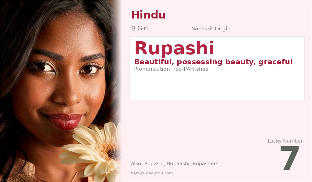 Rupashi Name Meaning and Details