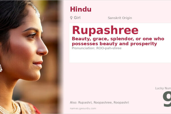 Rupashree Name Meaning — Sanskrit Origin, Girl Name & Details (2025)