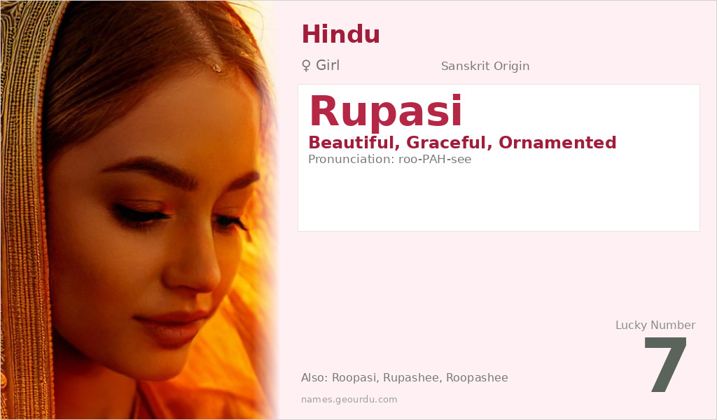 Rupasi Name Meaning and Details