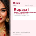 Rupasri Name Meaning and Details