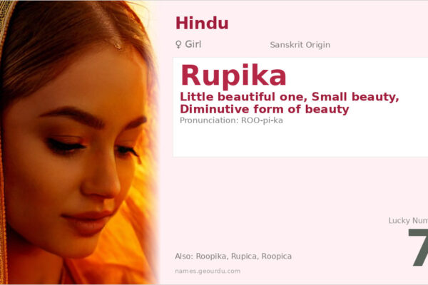 Rupika Name Meaning — Sanskrit Origin, Girl Name & Details (2025)