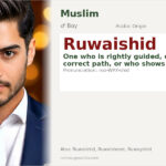Ruwaishid Name Meaning and Details