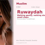 Ruwaydah Name Meaning and Details