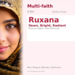 Ruxana Name Meaning and Details