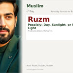 Ruzm Name Meaning and Details