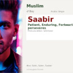 Saabir Name Meaning and Details