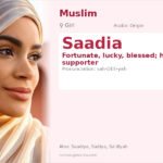Saadia Name Meaning and Details