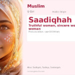 Saadiqhah Name Meaning and Details