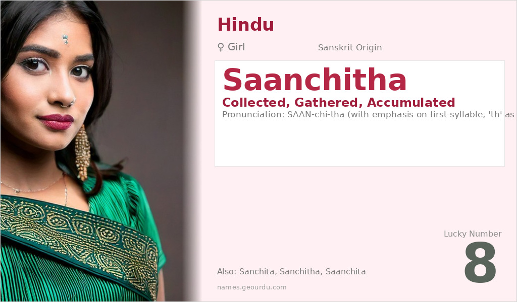 Saanchitha Name Meaning and Details