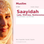 Saayidah Name Meaning and Details