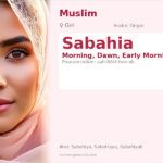 Sabahia Name Meaning and Details