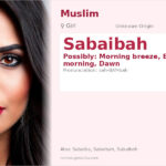 Sabaibah Name Meaning and Details