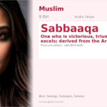 Sabbaaqa Name Meaning and Details