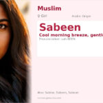 Sabeen Name Meaning and Details